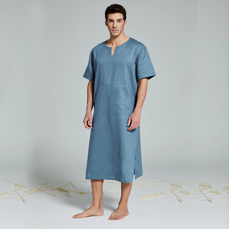 mens silk bathrobe